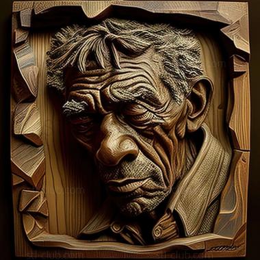 3D model Herman Dudley Murphy American artist (STL)